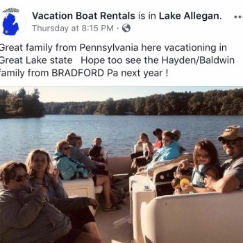 Great family from Pennsylvania here vacationing in Great Lake State